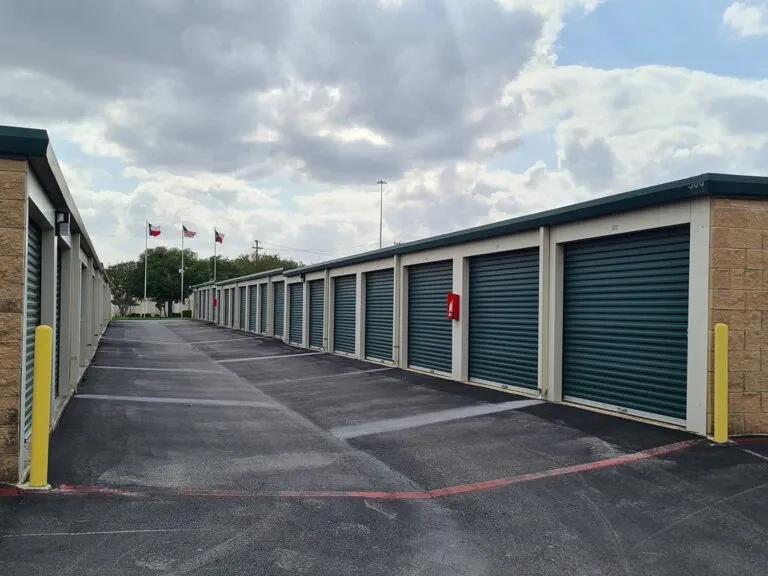 Drive up storage at AAA Alamo Storage.